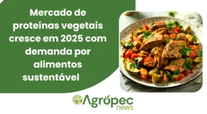Mercado de proteínas vegetais cresce em 2025 com demanda por alimentos sustentável